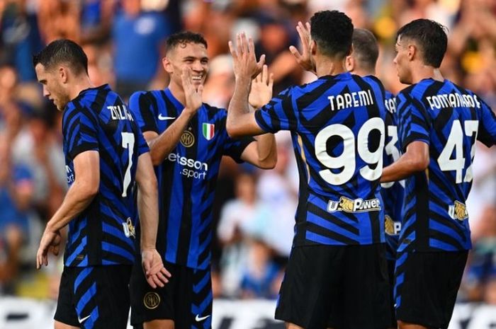 Hasil Pramusim 2024 Inter Milan kalahkan Las Palmas 3-0