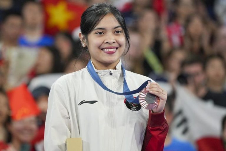 Gregoria Sebut Perunggu Olimpiade Paris Hadia untuk Indonesia